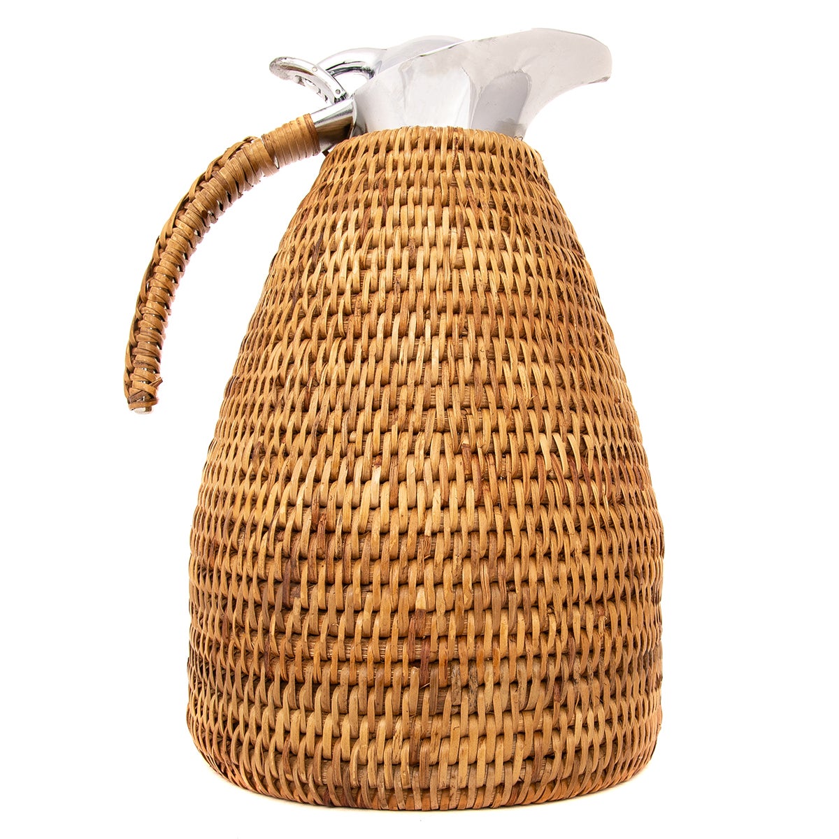 Artifacts Trading Company Rattan 1.5 Liter Stainless St Honey Brown
